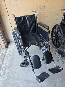 Wheelchair with Elevating Leg Rests