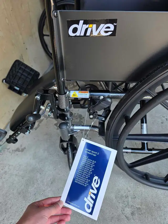 Wheelchair with Elevating Leg Rests - Photo 6