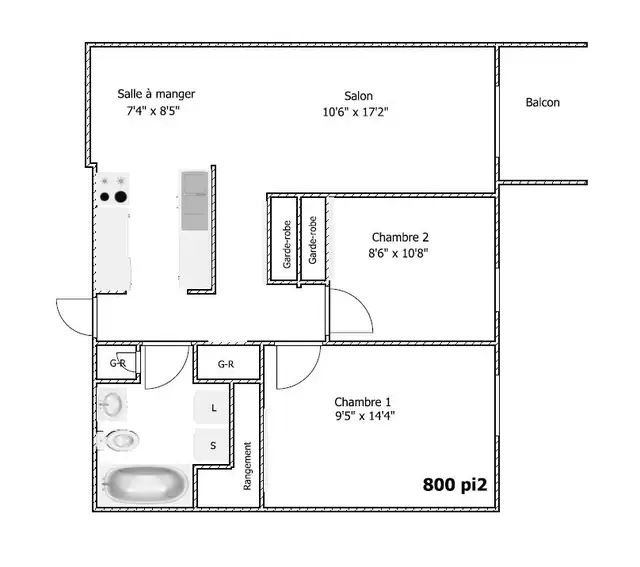 BEAU 4 ½-CHARLESBOURG,RÉNOVÉ, 1295$/MOIS TOUT INCLUS! JUILLET - Photo 10