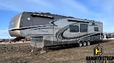 2008 KZ RV Escalade 40 Ft 5th Wheel Toy Hauler Travel Trailer