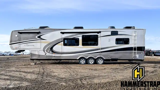 2008 KZ RV Escalade 40 Ft 5th Wheel Toy Hauler Travel Trailer - Photo 4