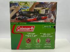Coleman Fold-n-Go 2-Burner Portable Camping Stove. New!