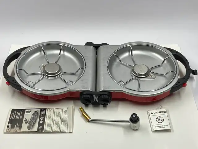 Coleman Fold-n-Go 2-Burner Portable Camping Stove. New! - Photo 5