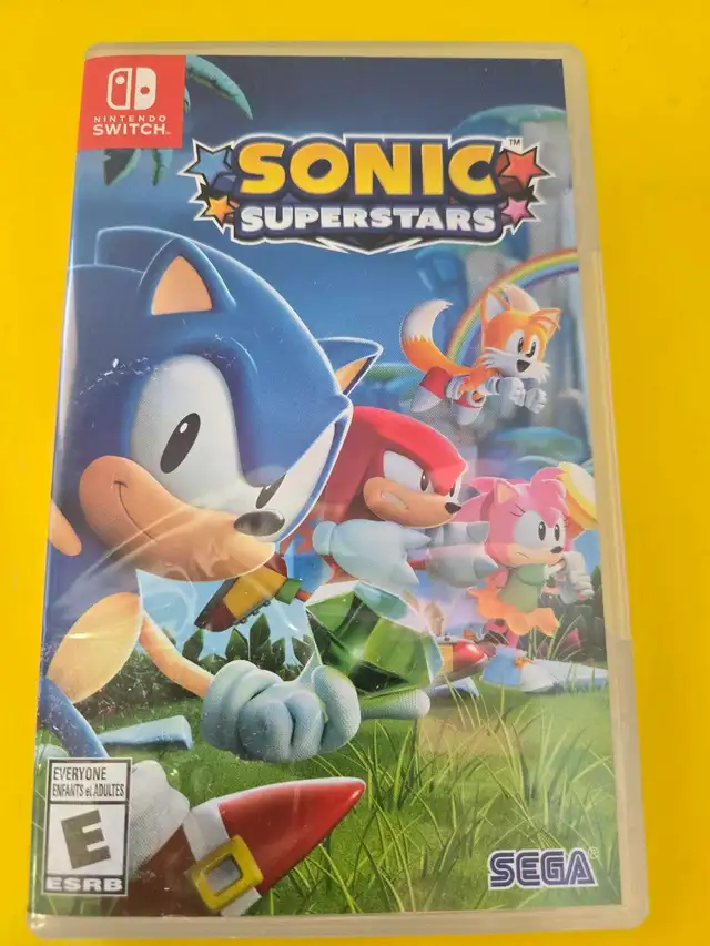 NINTENDO SWITCH GAME  SONIC  SUPERSTAR