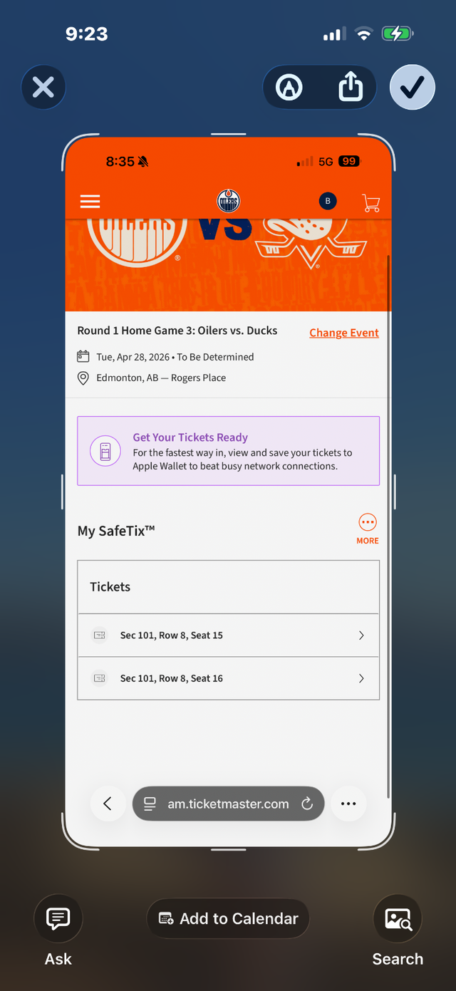 OILER VS DUCKS GOLD SEATS FOR ALL HOME GAMES - Photo 4