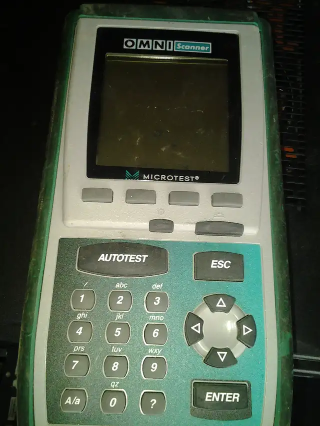 Omni Scanner Microtest Cat 5/5E/6 Cable Analyzer test equipment - Photo 3
