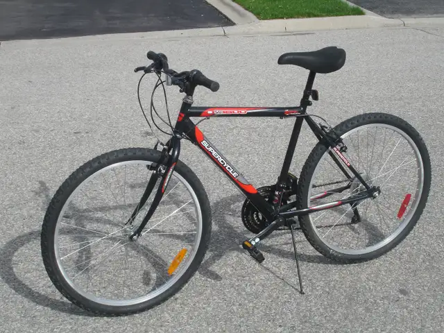 GREAT SHAPE LARGE SIZE 26' SC1800 SERIES 18 SPD MOUNTAIN BIKE!