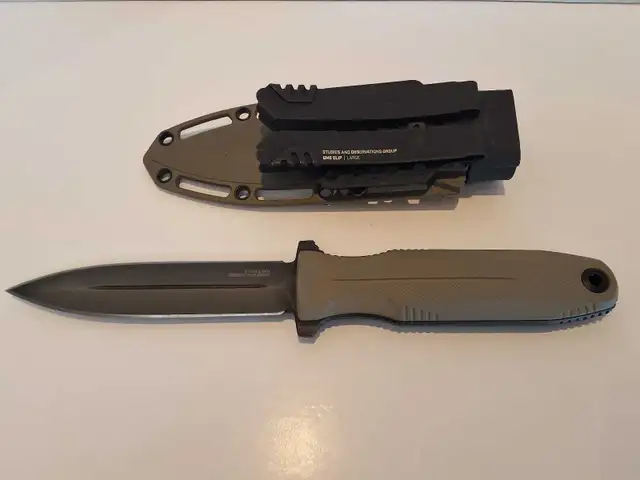 SOG Pentagon FX Cryo CPM S35VN Fixed Blade knife