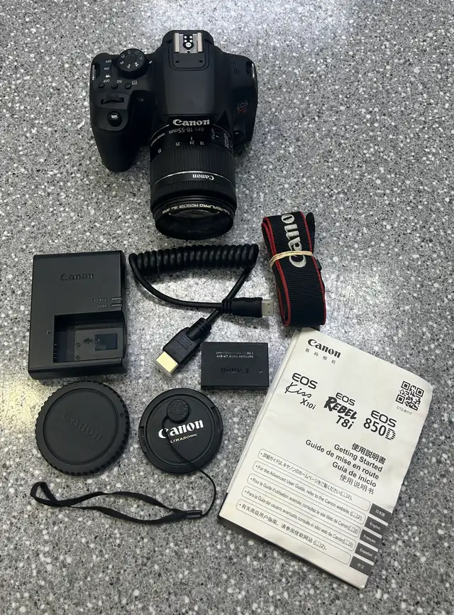 Canon T8i 24MP Digital SLR Camera with Lens - Photo 6