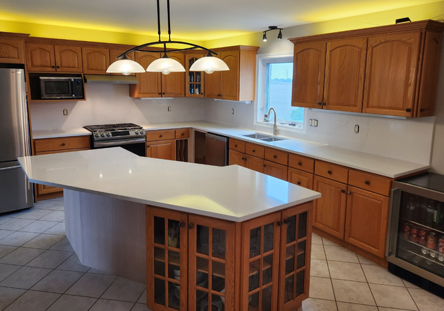 White Quartz Countertop