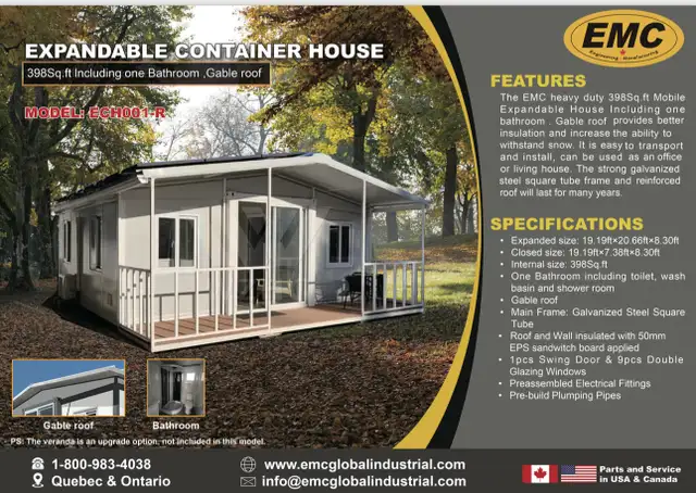 ECH001-R Portable Expandable House