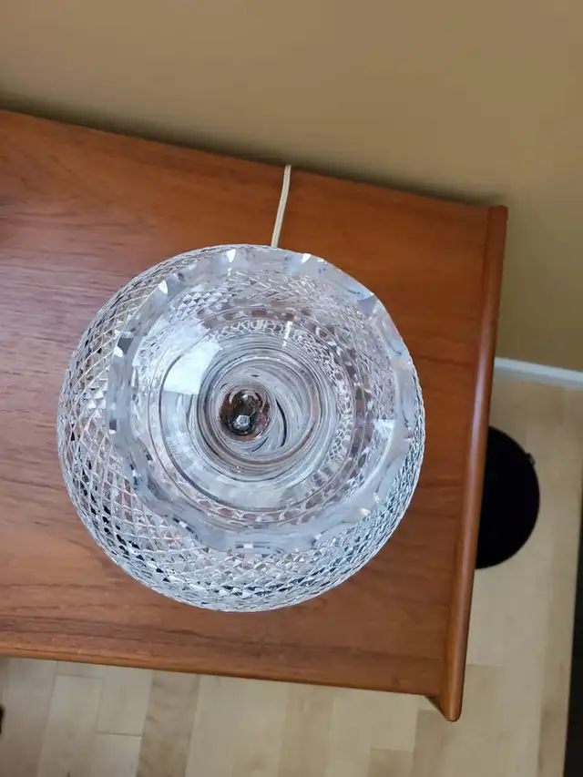 Waterford Chrystal Hurricane Lamp - Photo 2