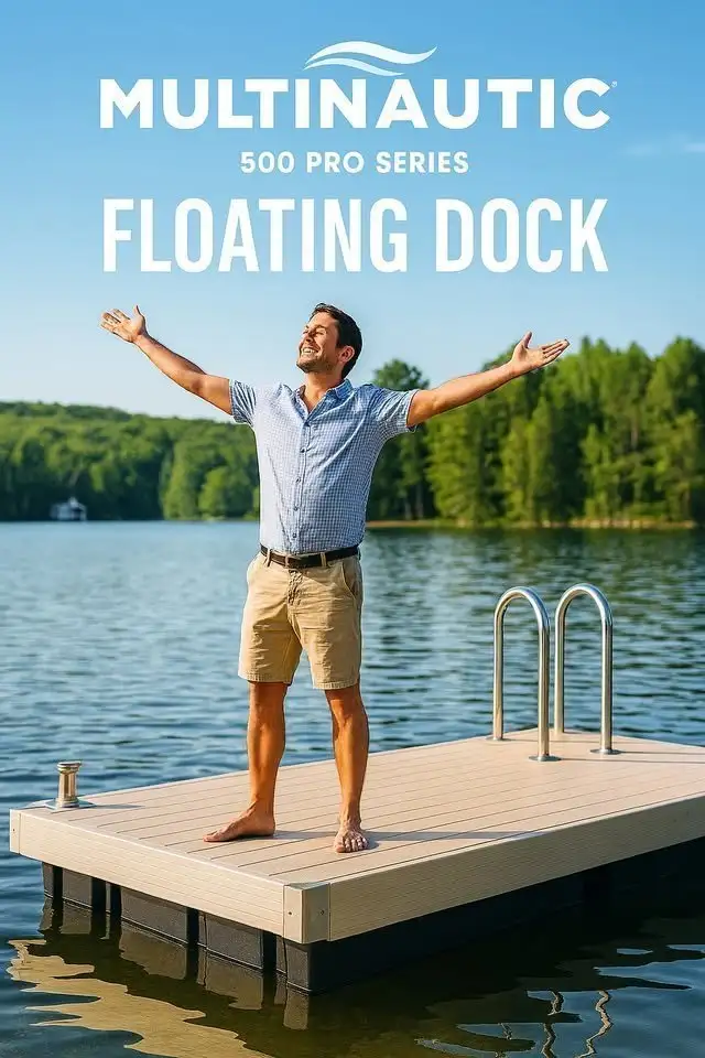MultiNautic Pro 500 Series Floating Dock – Built for Strength. D