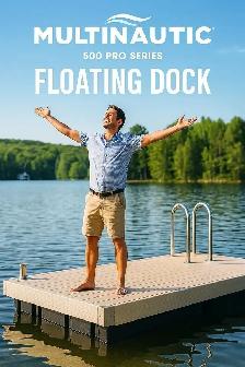 MultiNautic Pro 500 Series Floating Dock – Built for Strength. D