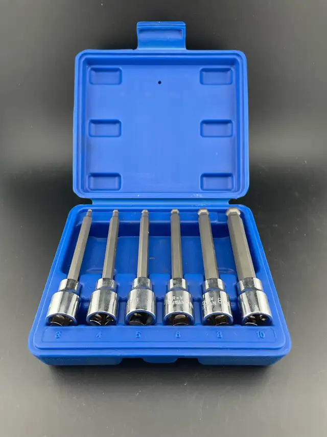 Powerfist Long 6 Socket Bit Set