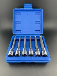 Powerfist Long 6 Socket Bit Set