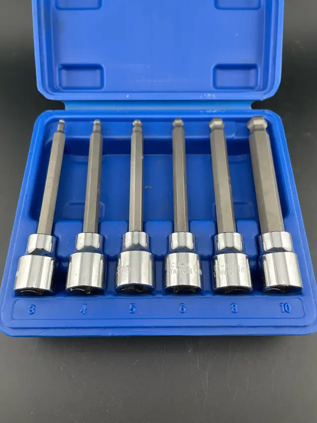Powerfist Long 6 Socket Bit Set - Photo 2
