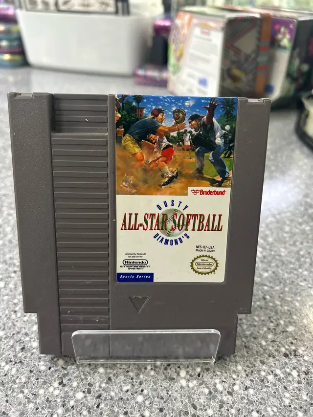 Dusty Diamonds All Star Softball Nintendo NES Game