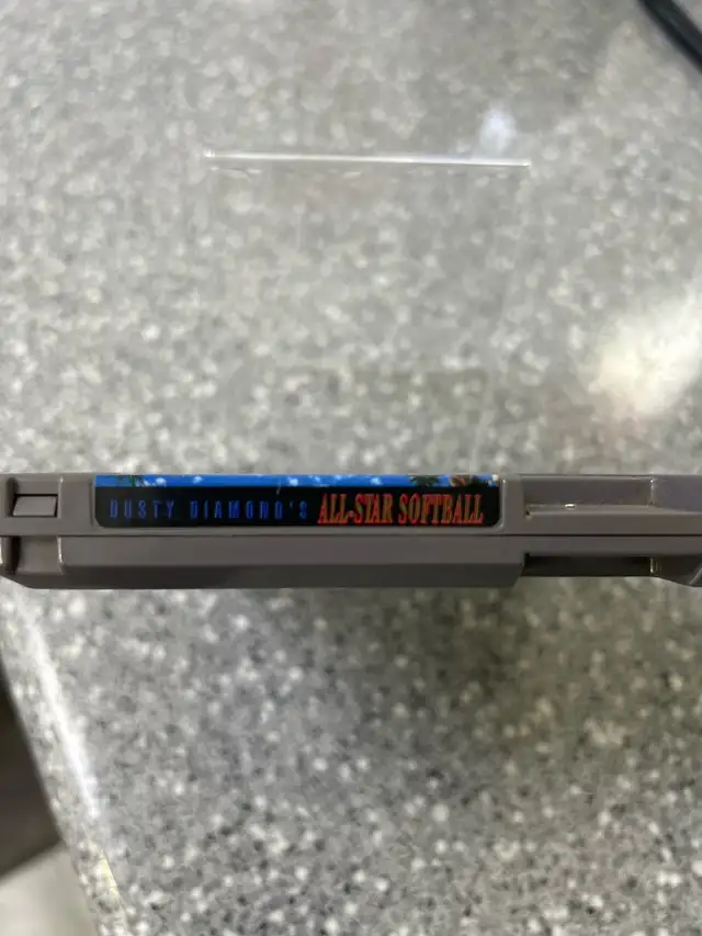 Dusty Diamonds All Star Softball Nintendo NES Game - Photo 3