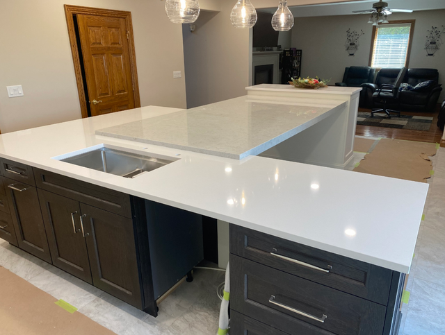 Grey Granite Countertop with Kitchen island - Photo 4