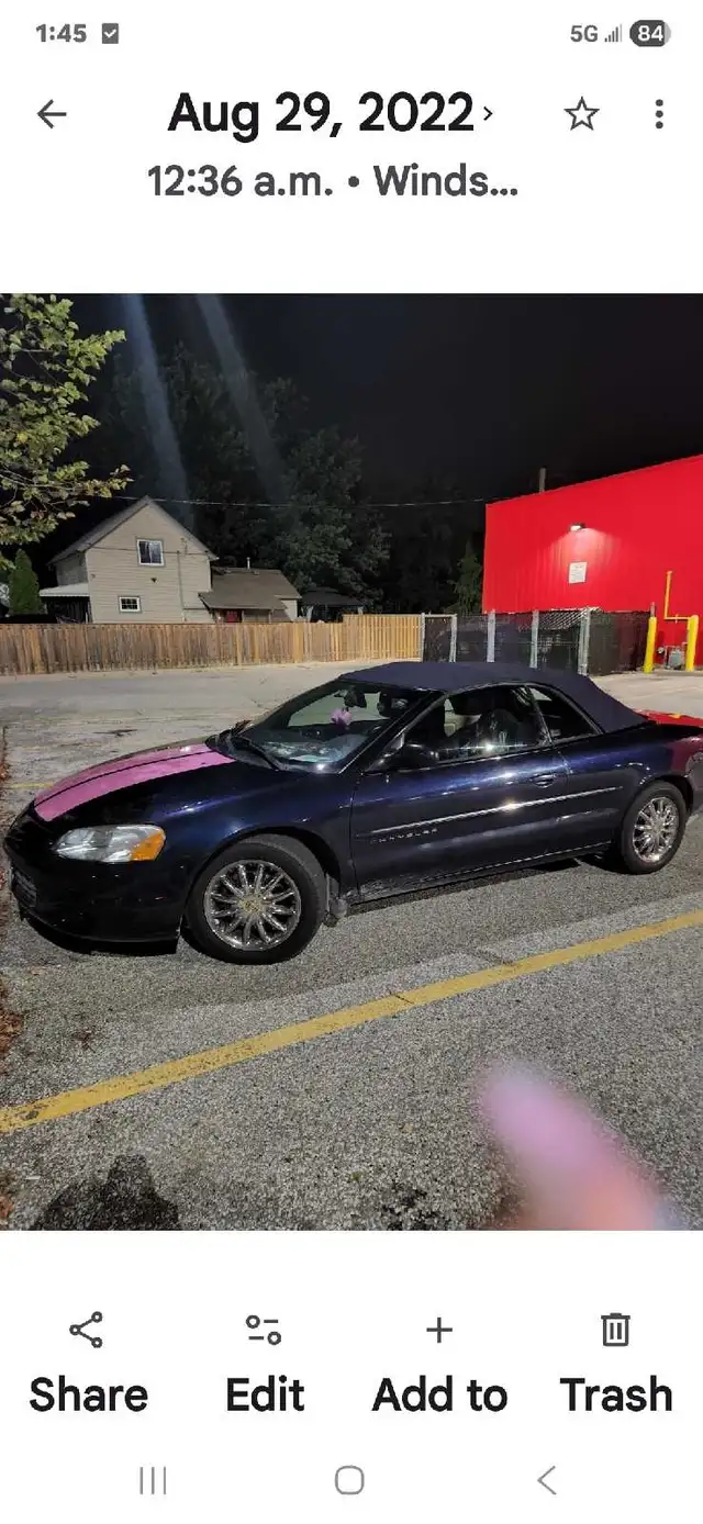Purple Sebring Convertible - Photo 3