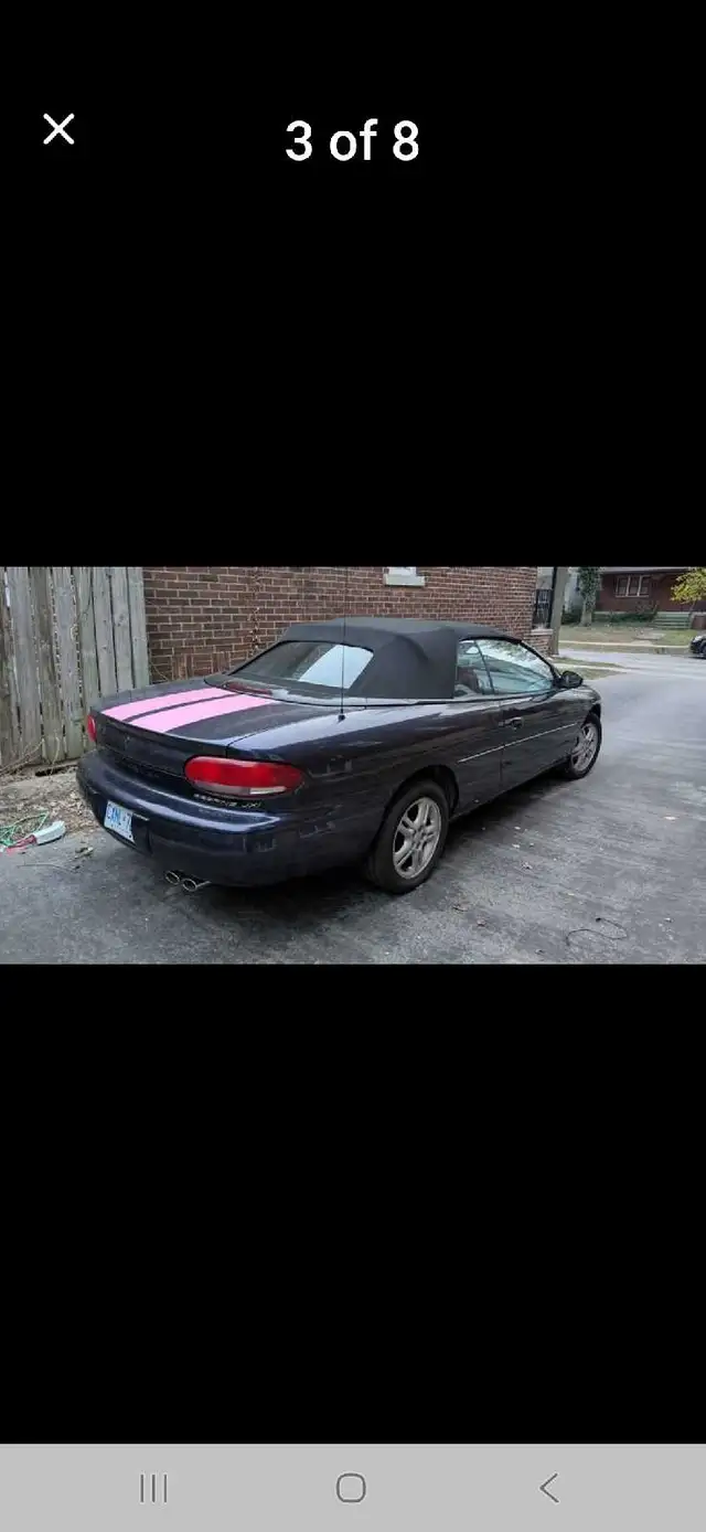 Purple Sebring Convertible - Photo 4