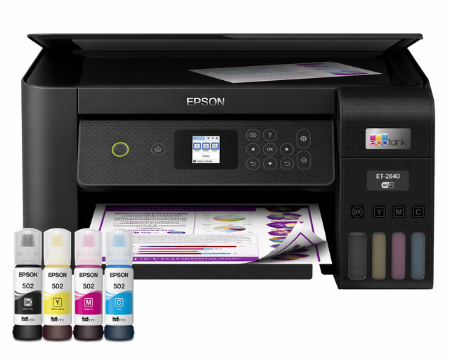 Epson EcoTank ET-2840 Color Inkjet All-In-One Printer