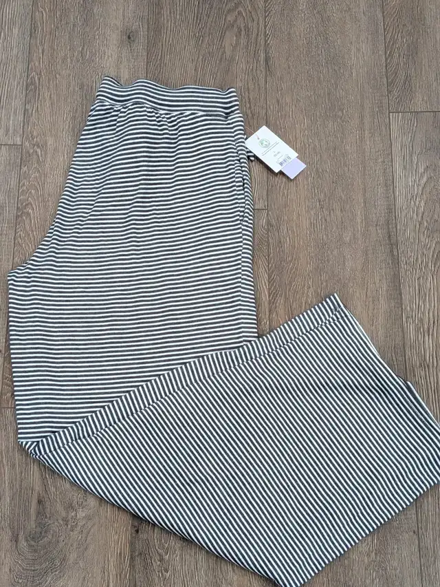 Joyspun Ladies Printed Pajama Pant Large 12-14 Polyester Spandex