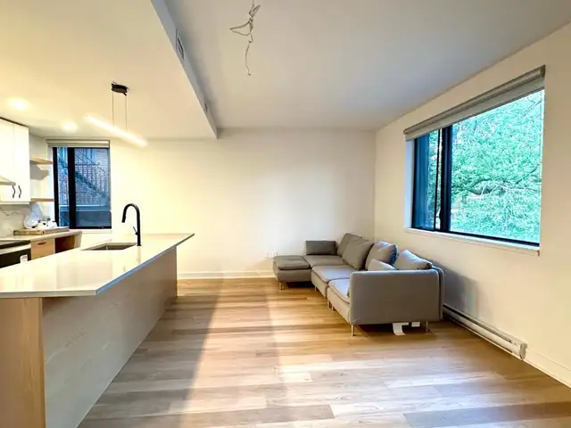 5 1/2 entièrement rénové à louer rue Edouard-Montpetit Montréal - Photo 4