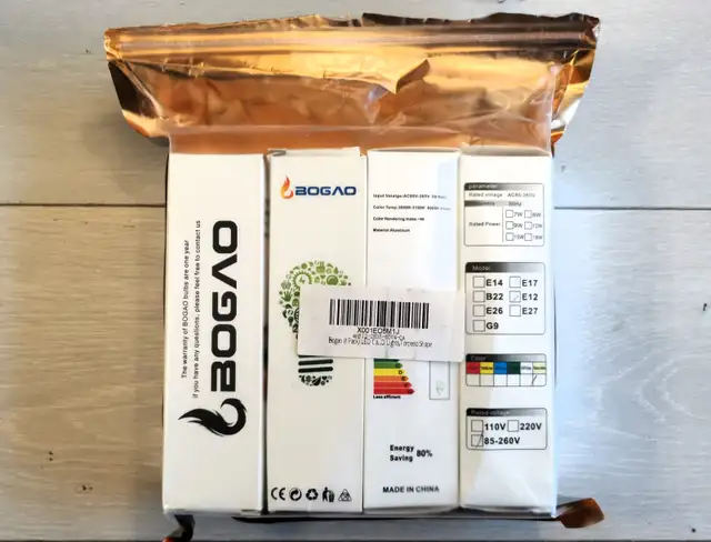 4 of Brand New BOGAO E12 LED Candelabra Bulb ( 12W ) - Photo 2