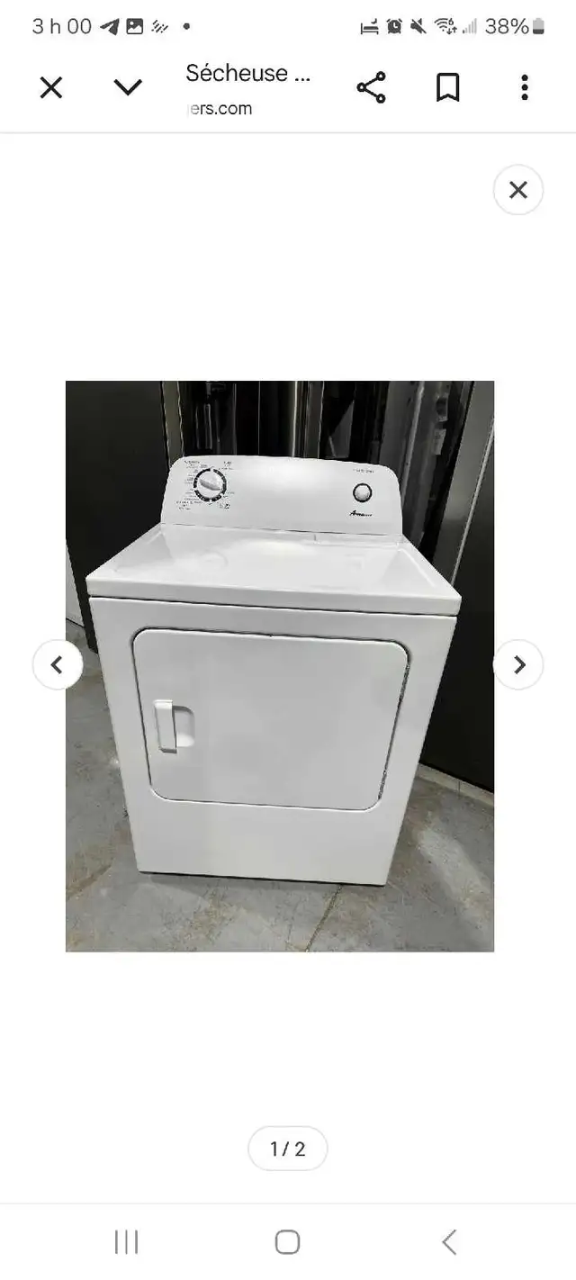 laveuse / sécheuse