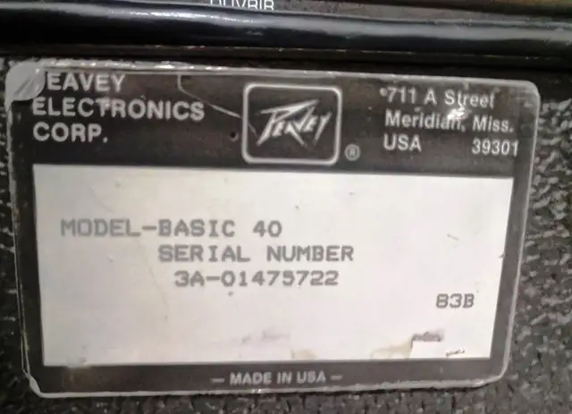 Peavey Basic 40 Amp - Photo 7