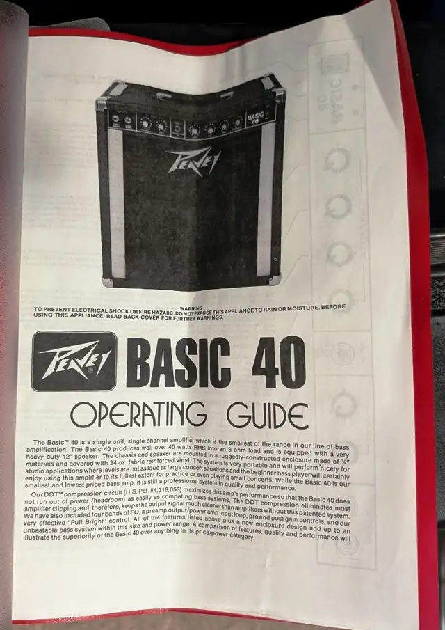 Peavey Basic 40 Amp - Photo 8