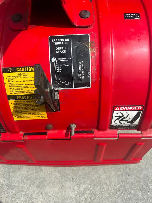 Yard Machines 7 Hp  Tiller (Like New) - Photo 9