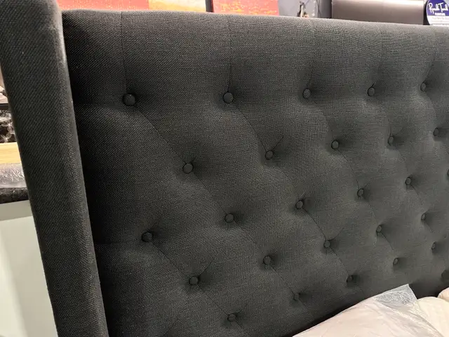 King or Queen upholstered bed frames new in box - Photo 2