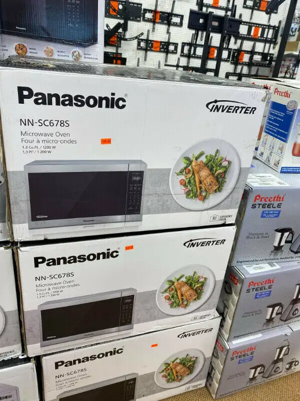 PANASONIC MICROWAVE 1.1, 1.3, 1.6, 2.2 CUFT N WHITE, BLACK,S.S - Photo 6