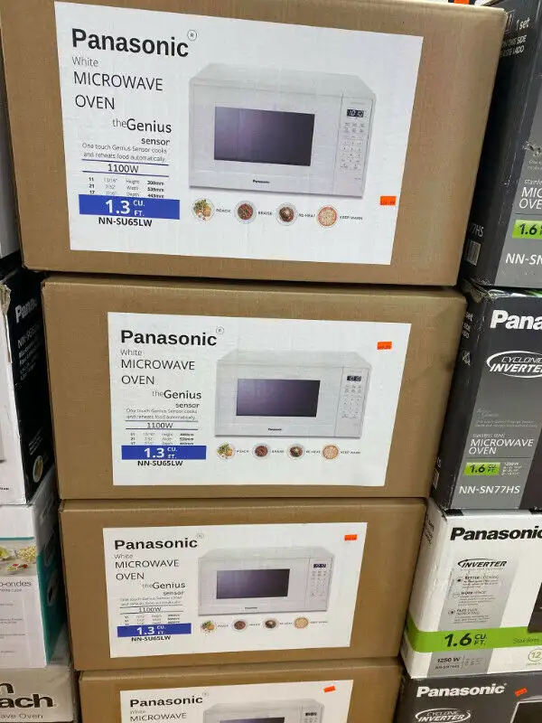 PANASONIC MICROWAVE 1.1, 1.3, 1.6, 2.2 CUFT N WHITE, BLACK,S.S - Photo 8