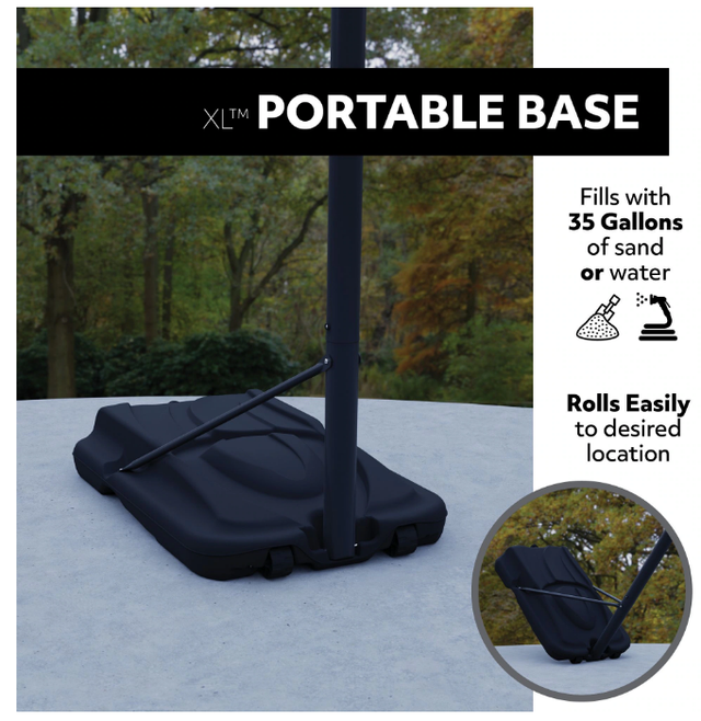 Lifetime - Portable Adjustable Basketball Backboard, Hoop & - Photo 8