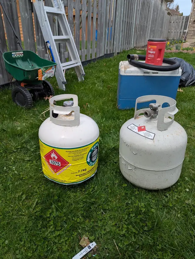 Propane Canisters for Free