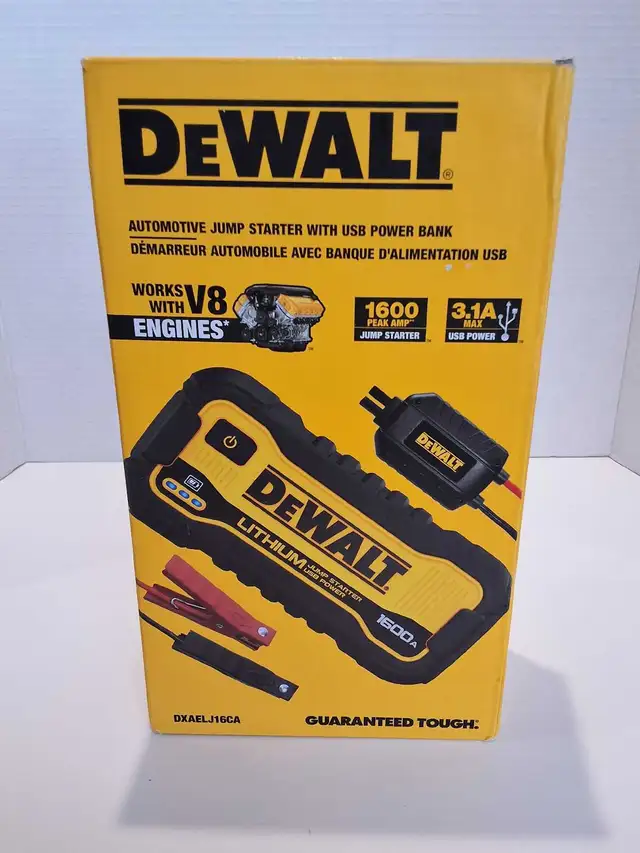 Dewalt DXAELJ16CA Car Battery Booster Jump Starter