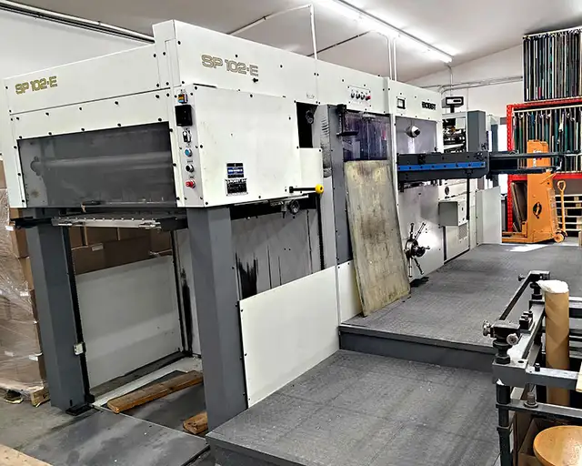 Bobst SP-102E Auto Die Cutter