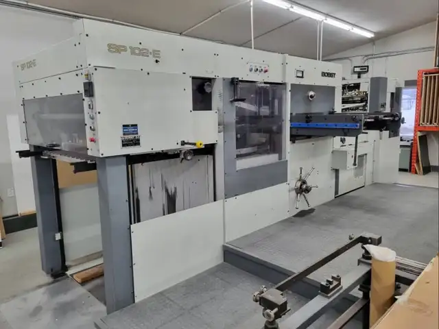 Bobst SP-102E Auto Die Cutter - Photo 2