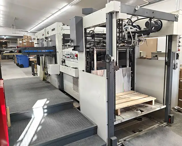 Bobst SP-102E Auto Die Cutter - Photo 4