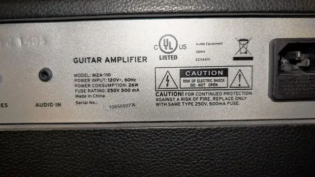 First Act M2A-110 Guitar Amp -Brand - First Act Discovery - Photo 4