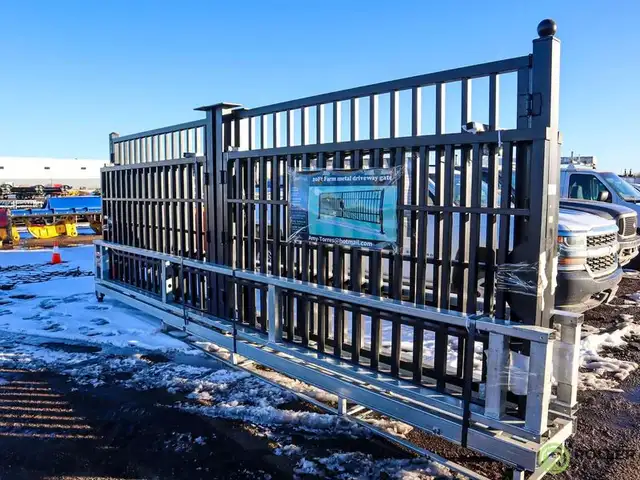 20FT Rural Drive Gate – Metal - Photo 7