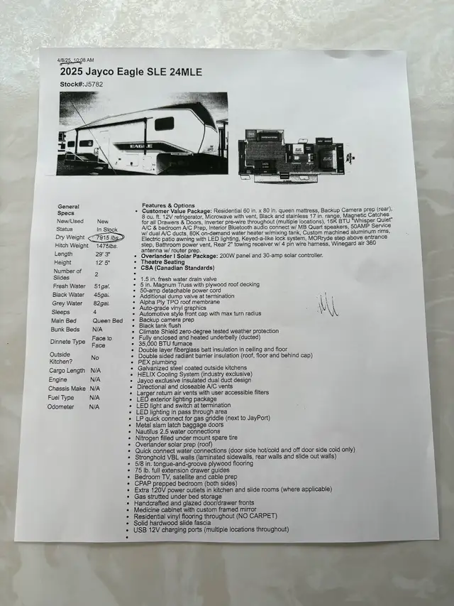 2025 Jayco Eagle 5th Wheel - Photo 9