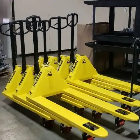 HEAVY DUTY INDUSTRIAL PALLET JACK, 3 YEAR WARRANTY