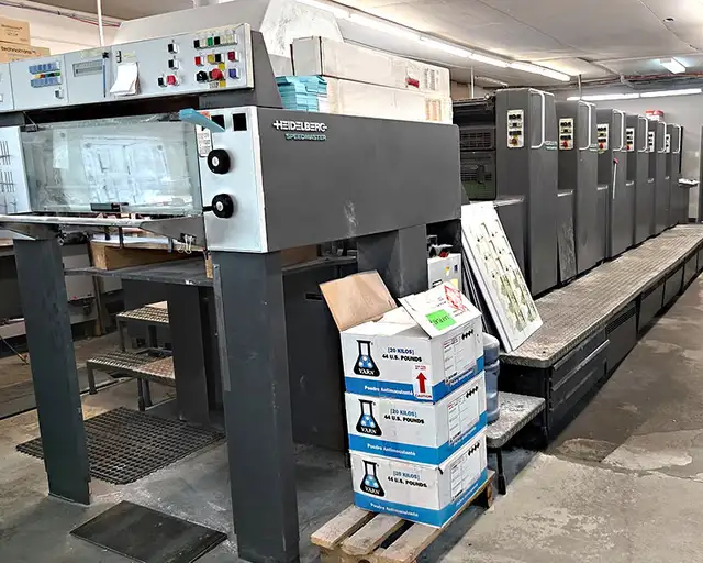 1995 Heidelberg SM74-6P2.3 | 6-Color Offset Press - Photo 2