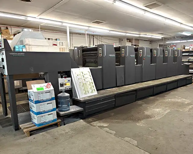 1995 Heidelberg SM74-6P2.3 | 6-Color Offset Press - Photo 3