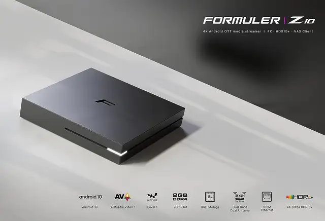 Formuler Z10 Android 10 Dual Band 5G 2GB/ 8GB 4K SetTop Box - Photo 2